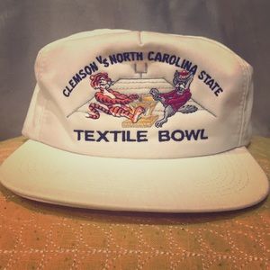 Vintage Clemson vs North Carolina State Hat